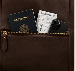 Quick-access rear pocket